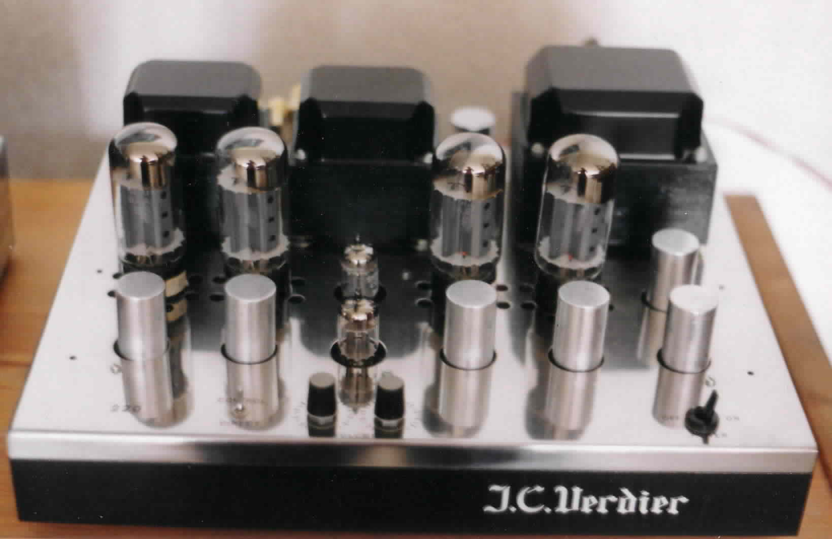J.C. Verdier Platine Verdier EL34 6CA7 EL 34 tube amplifier Rhrenverstrker Endstufe valve tubeamp amplificateur lampes amplificador valvula buizen schaltplan schematic circuit diagram repair